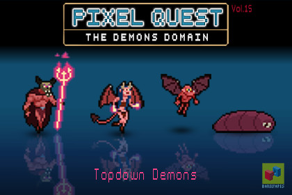 2D Pixel Quest Vol.15 - The Demons Domain