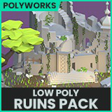 Low Poly Ruins Pack - Polyworks