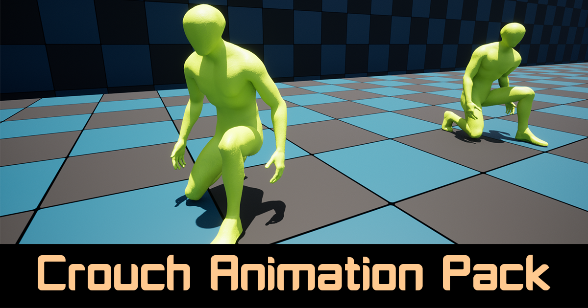 Crouch Animation Pack 3D Animations Unity Asset Store crouch-animation-pack-3d-animations-unity-asset-store