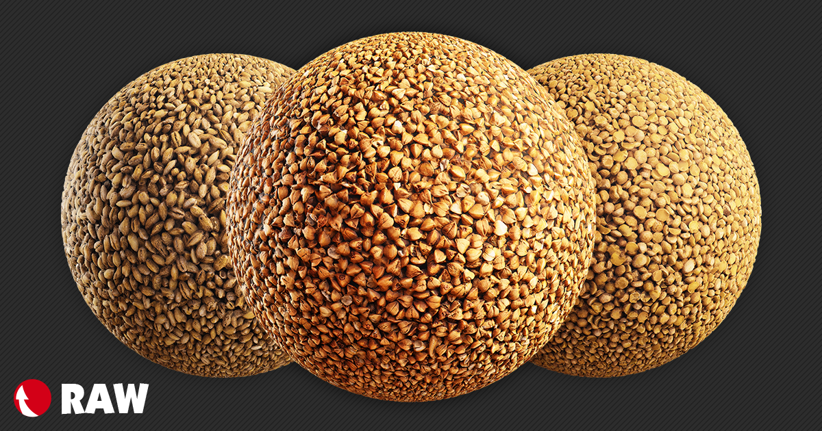 Groats Textures Pack | 2D Food | Unity Asset Store