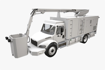 Aircraft Deicer Truck White (345)