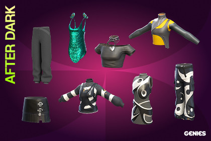 After Dark Set - Genies Avatar Clothing Pack