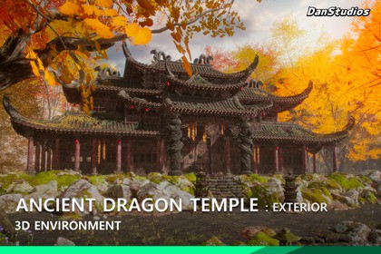 Ancient Dragon Temple: Exterior Environment