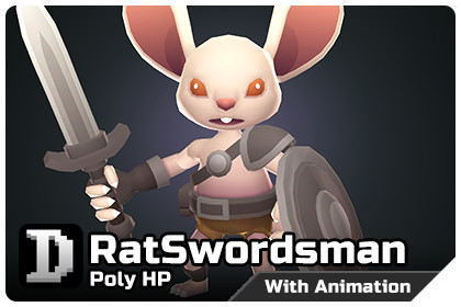 Poly HP - RatSwordsman