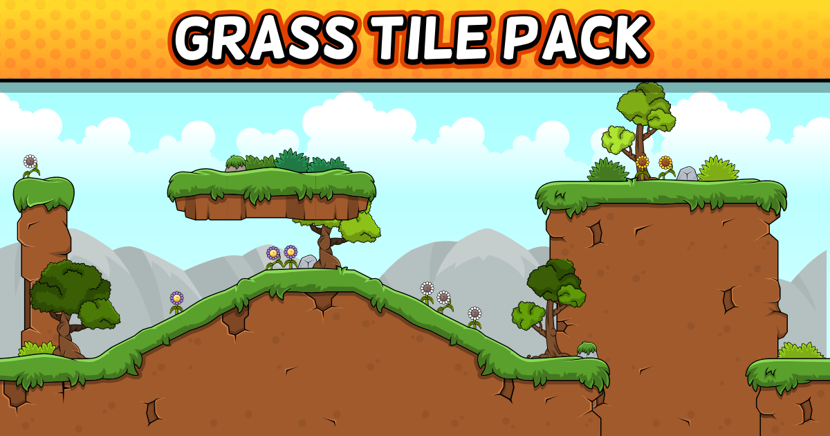 2D Game Grass Tile Pack | 2D Environments | Unity Asset Store