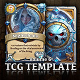 TCG Card Template - Volume 6