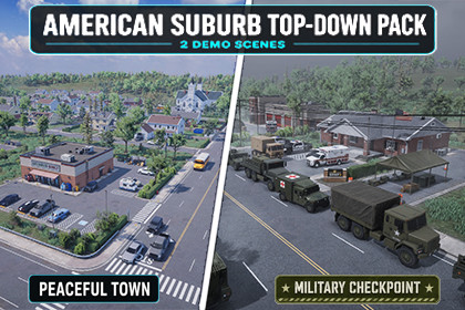 American Suburb Top-Down Pack