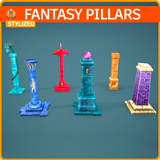 Stylize Fantasy Pillars