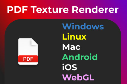 Runtime PDF Texture Renderer