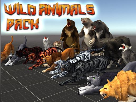 Unity Animals Asset Wild Animals Pack | 3D Animals | Unity Asset Store