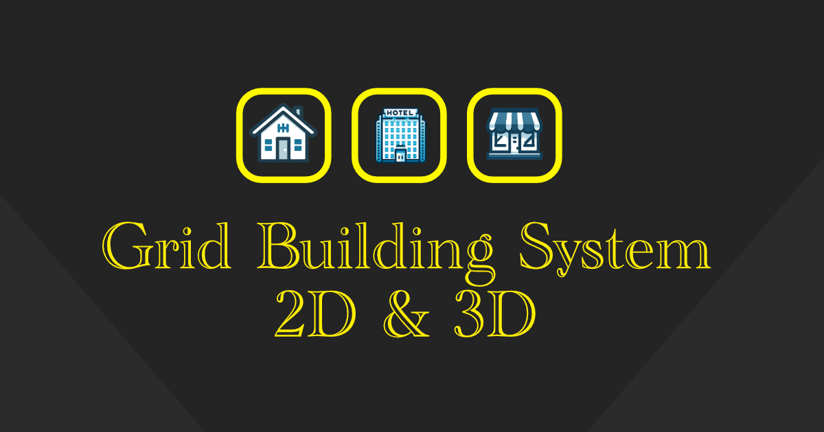 Unity 3d Building System Grid Building System 2D/3D | Level Design | Unity Asset Store