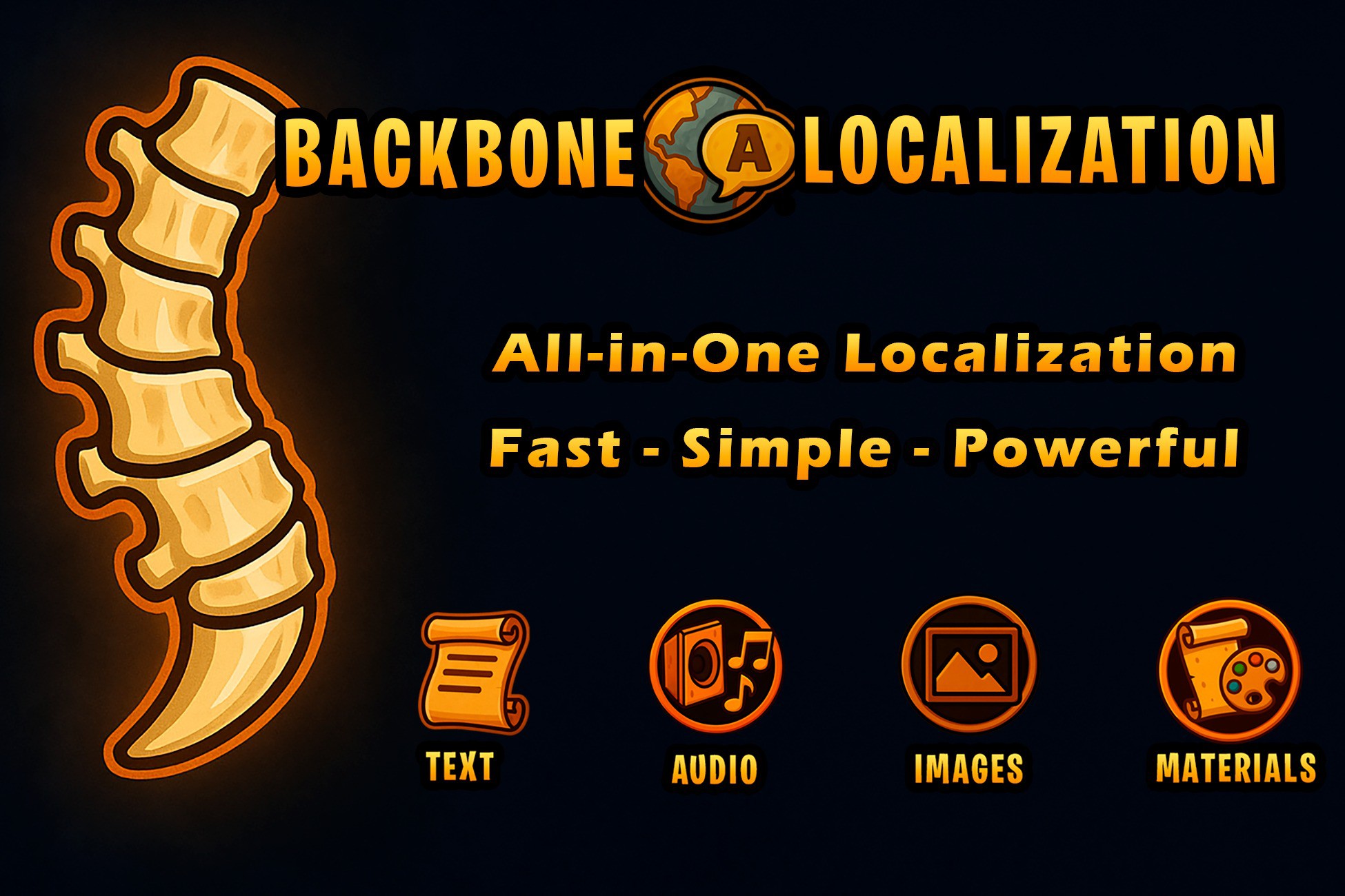 Backbone Localization | 다국어 지원 | Unity Asset Store