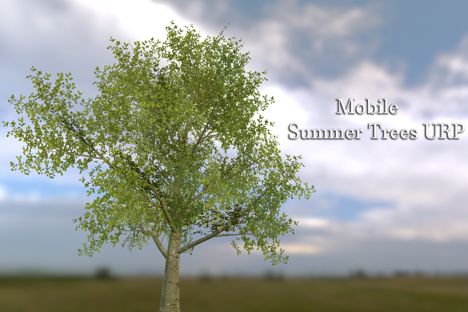 Mobile Summer Trees URP | 3D Trees | Unity Asset Store