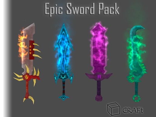Unity Sword Epic Sword Pack | 3D Weapons | Unity Asset Store