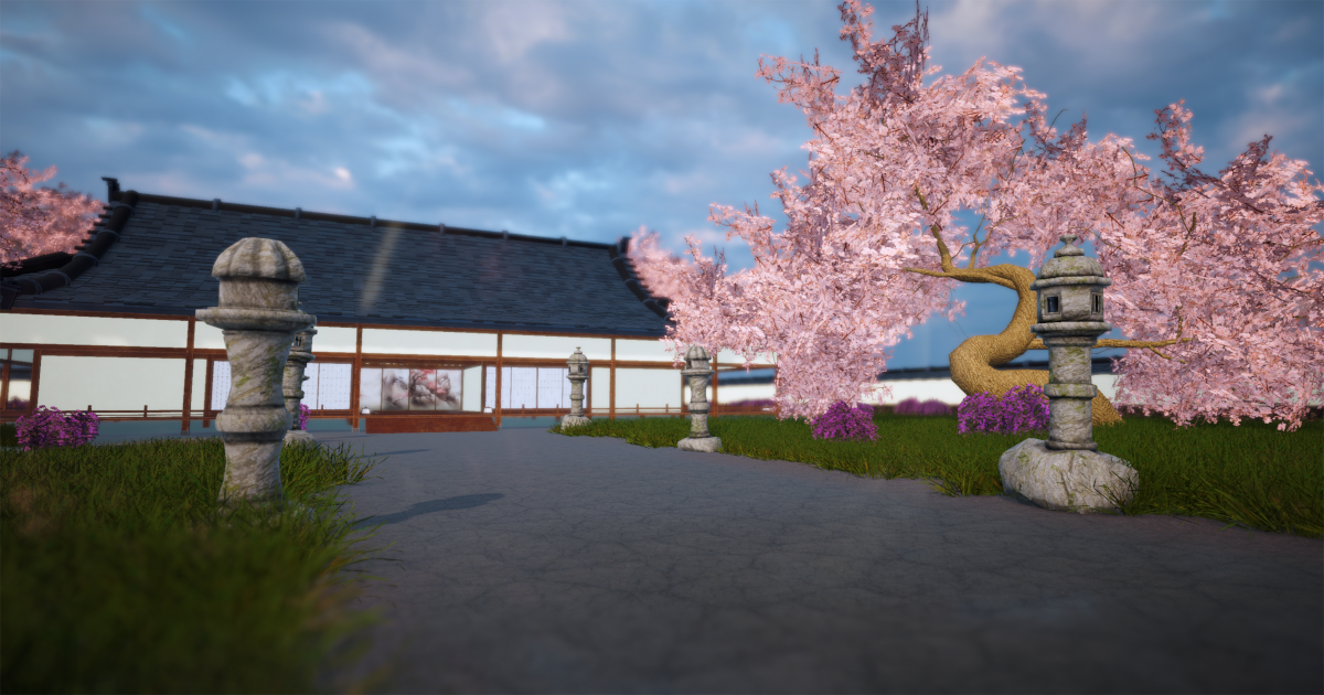 Japanese House -Traditional | 3D Historic | Unity Asset Store