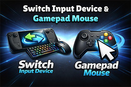 Switch Input Device & Gamepad Mouse