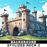 BACKGROUND - Stylized Rock 2