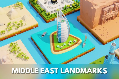 Low Poly Middle East LandMarks by IGS