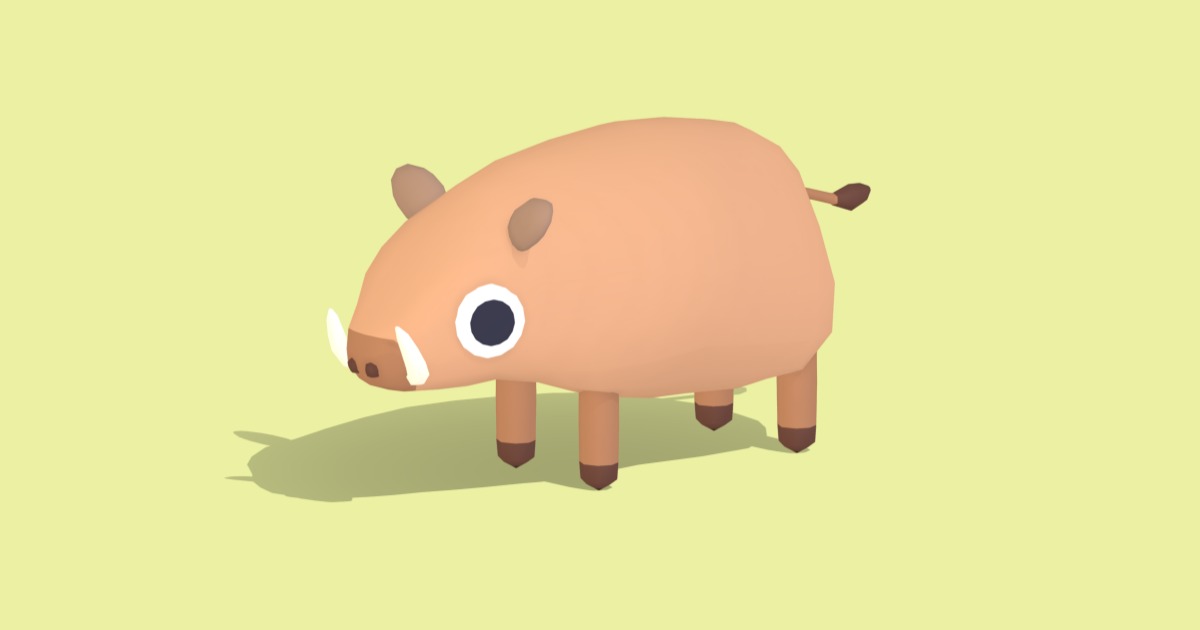 Unity Pig Hog - Quirky Series | Characters | Unity Asset Store