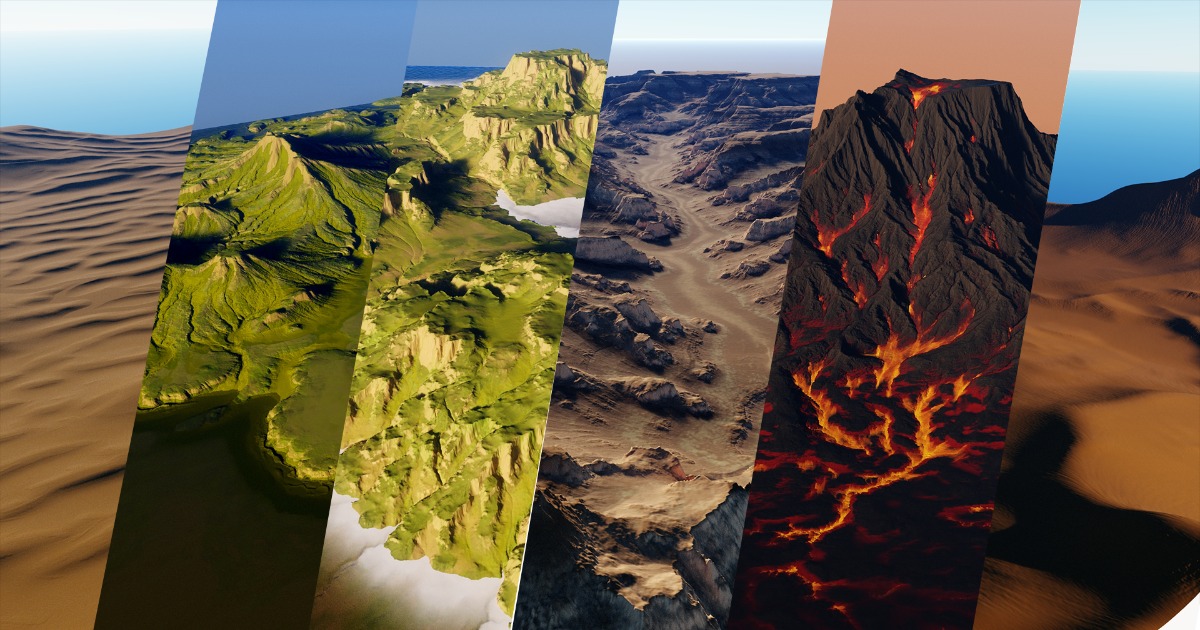 All In One - Heightmaps | 3D Landscapes | Unity Asset Store