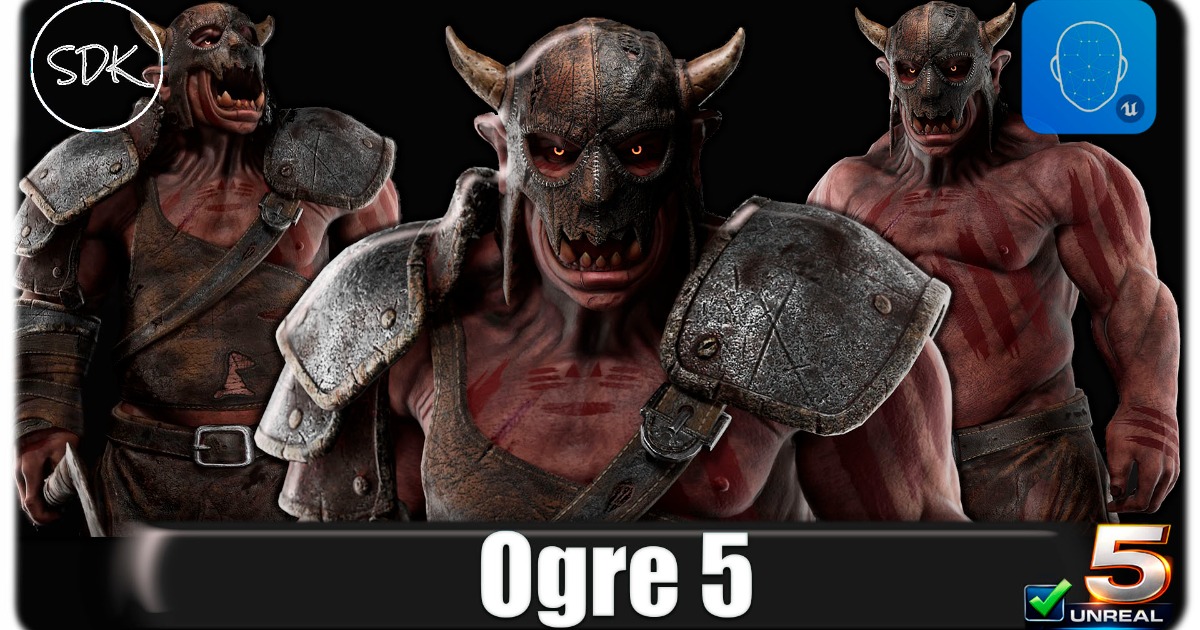 Ogre Orc | 3D Creatures | Unity Asset Store