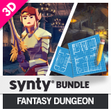 Value Bundle – POLYGON Dungeons Pack and Fantasy Dungeon Map