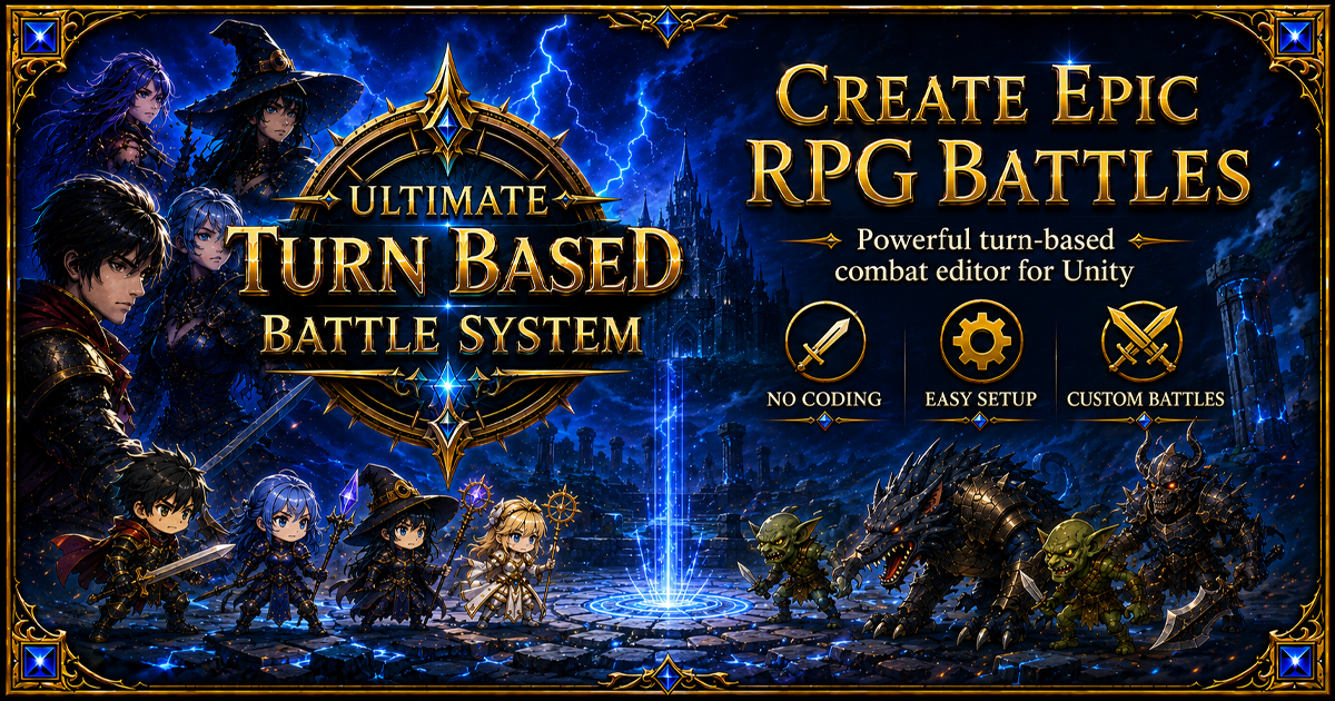 Ultimate Turn-Based Battle System | 系统 | Unity Asset Store