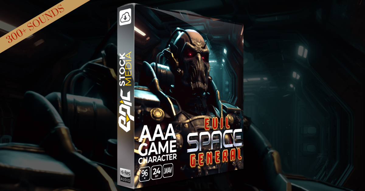 AAA Game Character Evil Space General | Voices Sound FX | Unity Asset Store