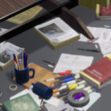 Office Desk Clutter Props
