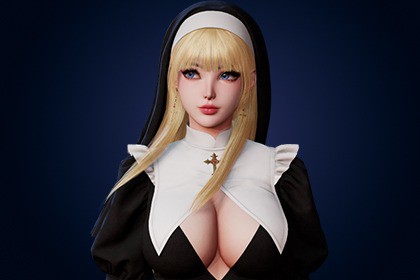 Nun Celestia - Female Character Series