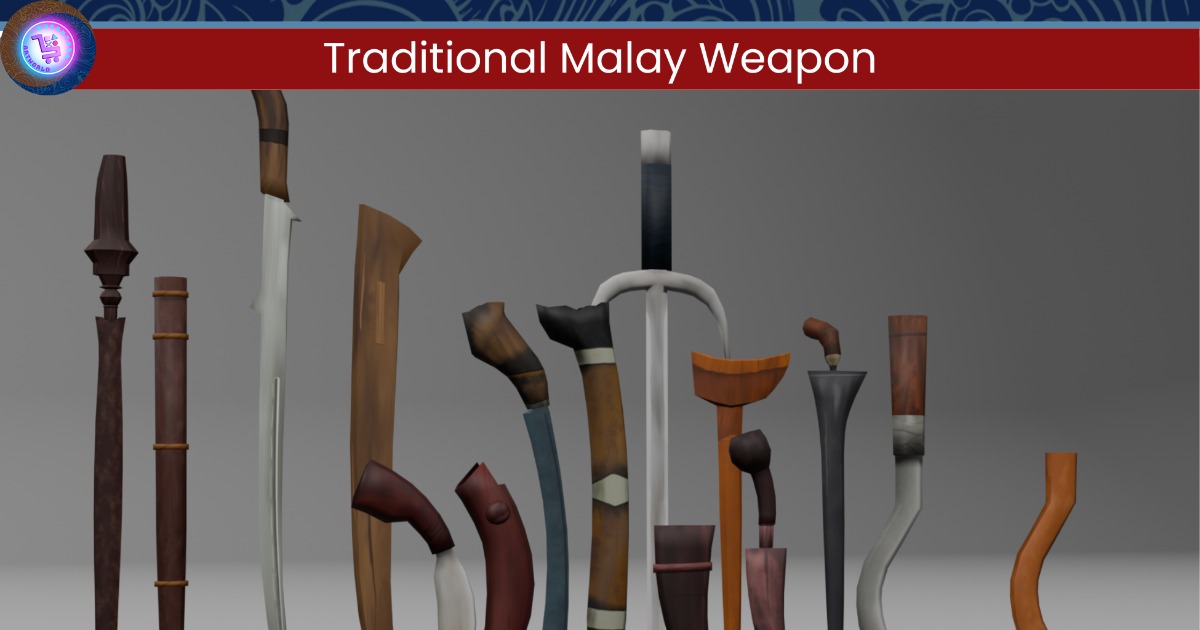 Malay Traditional Weapon pack