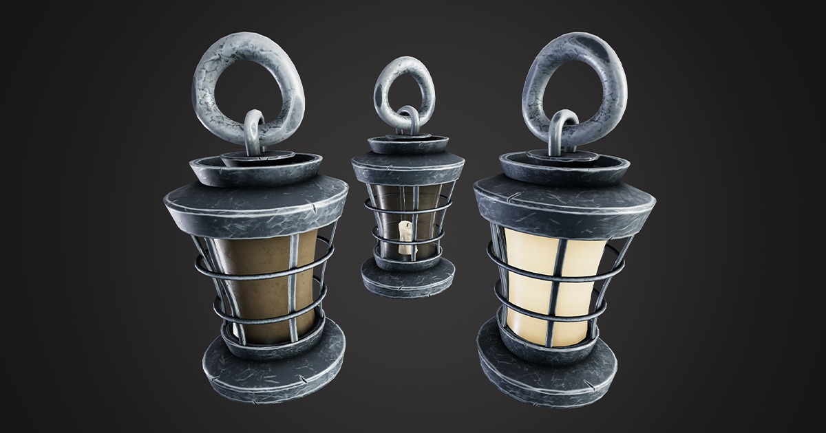 Lamp Unity Stylized Oil Lamp | 3D Props | Unity Asset Store