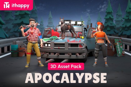Apocalypse FREE - Low Poly Asset Pack