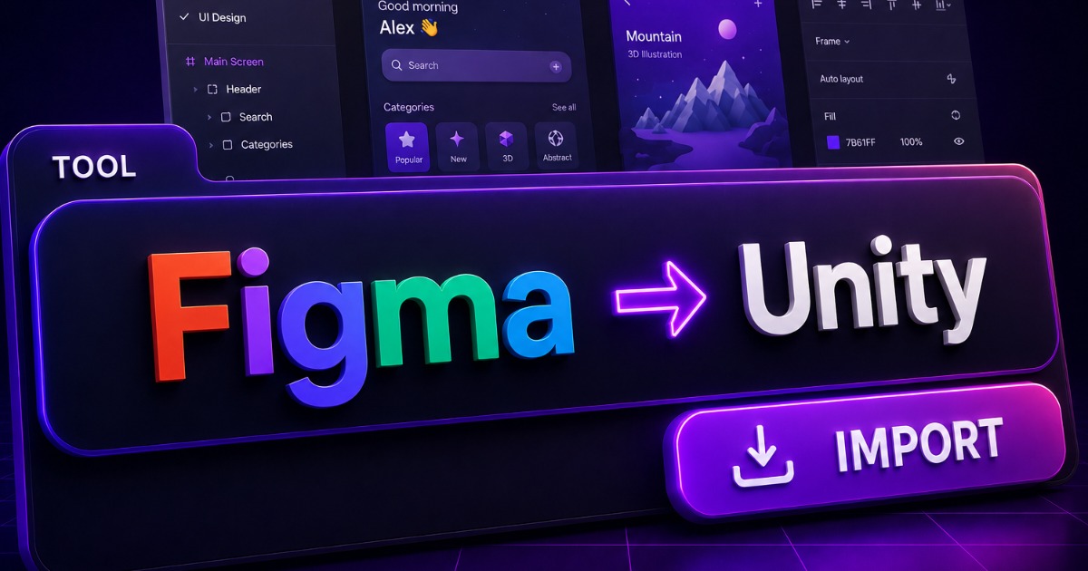 FigSync - Figma for Unity UI Importer | 实用工具 工具 | Unity Asset Store