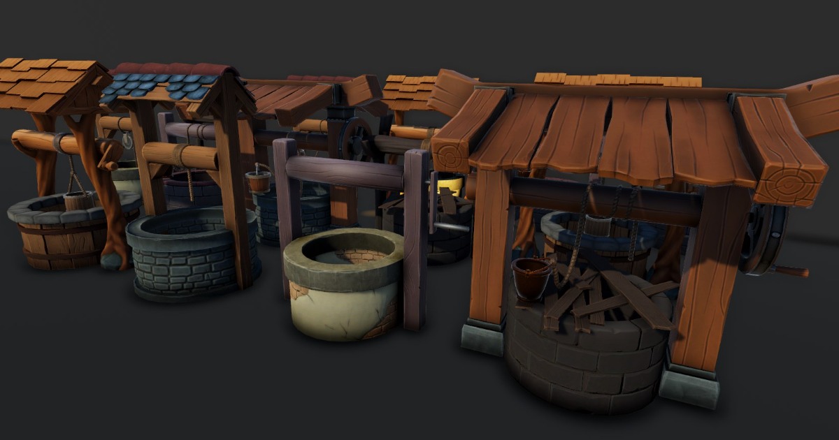 Unity Engine Well Modular Well | 3D Exterior | Unity Asset Store