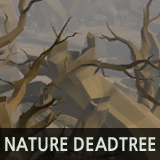 LowPoly Nature DeadTree