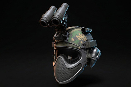 Tactical Helmet With Night Vision System B