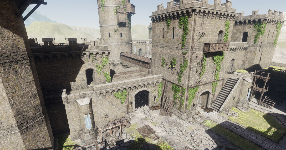 Midival Unity Medieval Castle Modular Pack | 3D Environments | Unity Asset Store