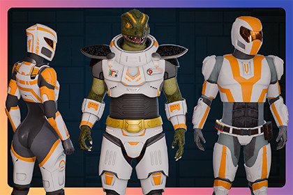 Futuristic team | Sci-Fi character pack