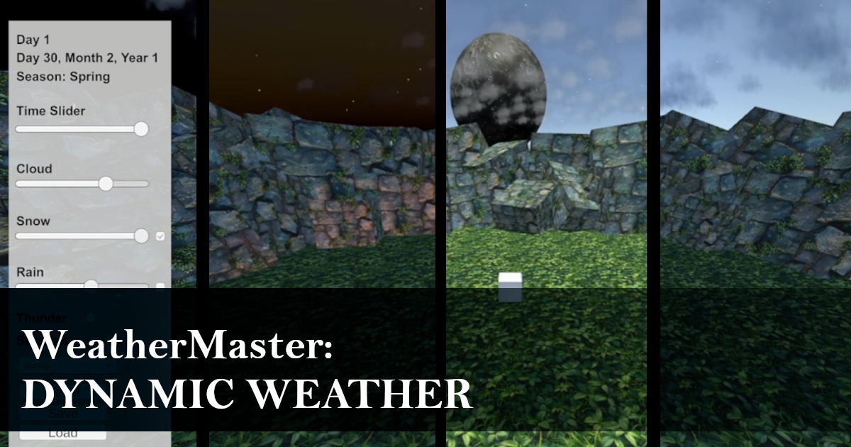 WeatherMaster: Dynamic Weather, Time, and Seasons | Game Toolkits ...