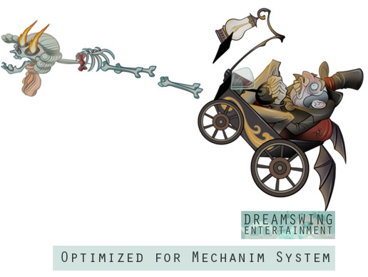 Animated 2D Character - Doom Buggy | 2D Characters | Unity Asset Store