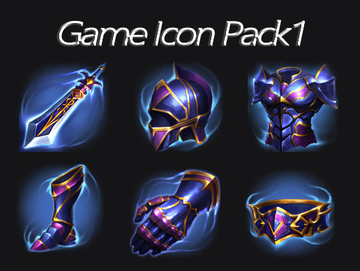 Game Icon Pack 1 | 2D 图标 | Unity Asset Store