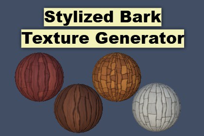 Stylized Bark Texture Generator
