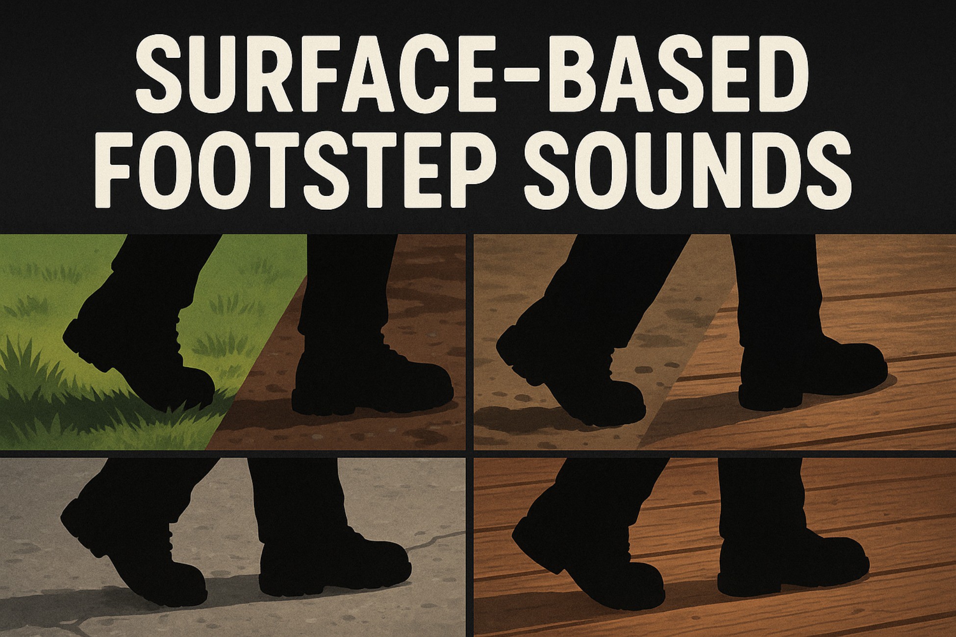 Surface-Based Footstep Sounds | Systems | Unity Asset Store