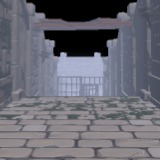 3D Stylized temple Dungeon