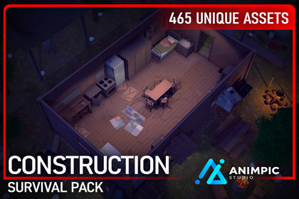 POLY - Mega Survival Construction Kit (SRP, URP, HDRP)