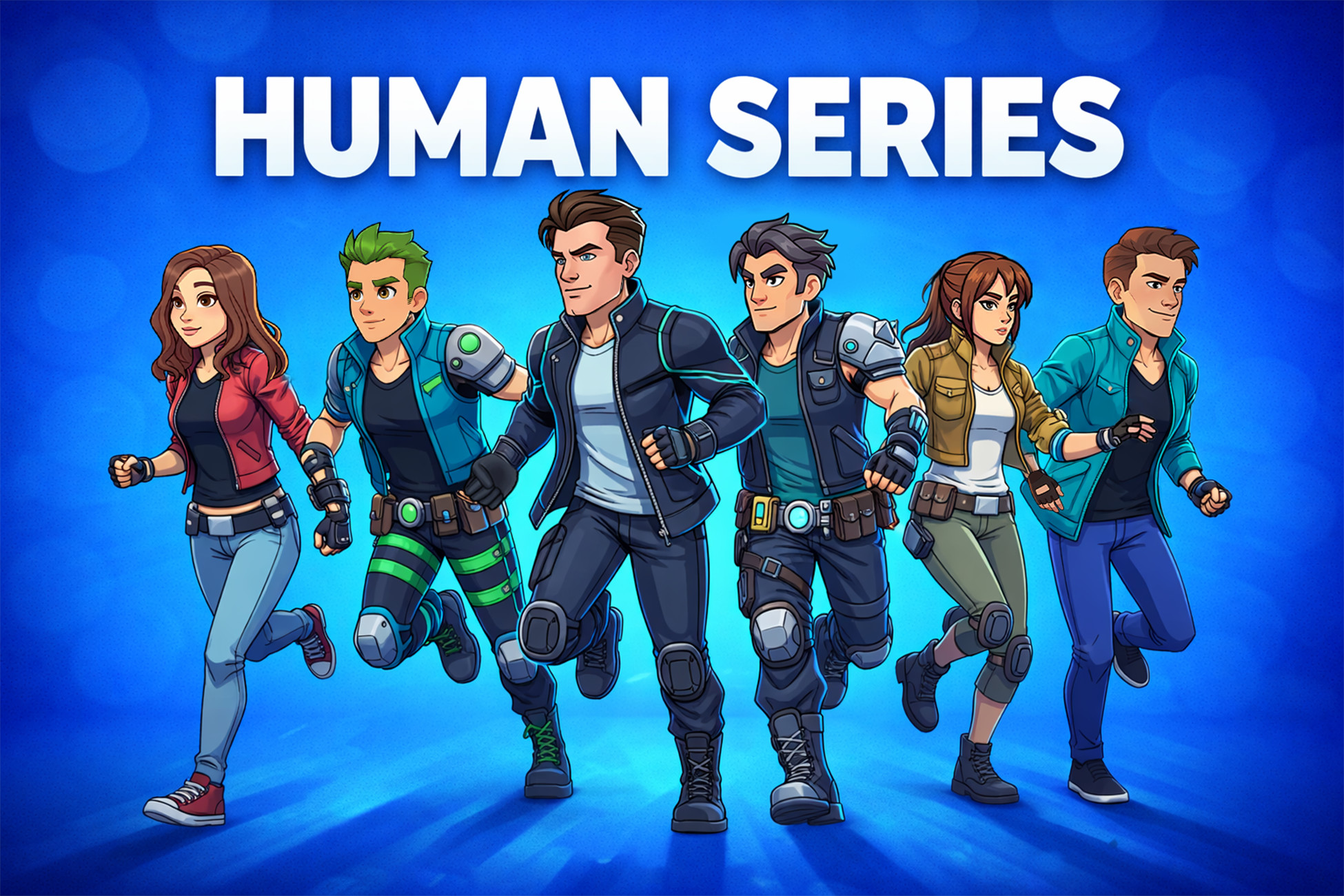 Human Series Character Pack - 6 Characters | 2D Characters | Unity ...