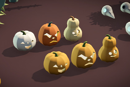 Lowpoly Halloween Asset Pack