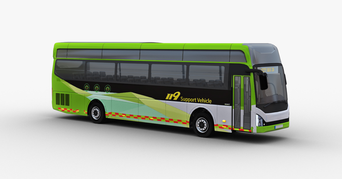 City Bus with Interior 20 | 3D Land | Unity Asset Store