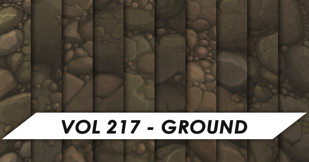 Stylized Textures - Vol 217 - Ground | 2D Textures & Materials | Unity ...